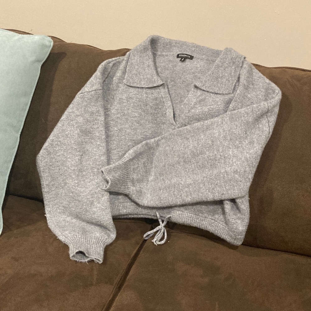 Dynamite polo sweater